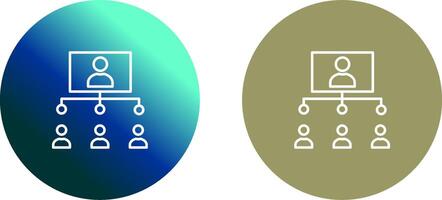 Business Structure Icon Design vector