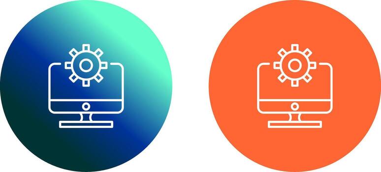 Development Tools Icon Design vector