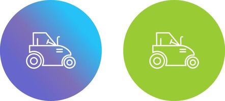 Tractor Icon Design vector