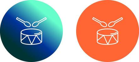 Drum Icon Design vector