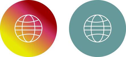 Globe Icon Design vector