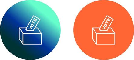 Giving Vote Icon Design vector