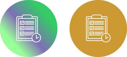 Content Planning Icon Design vector