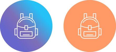 Bag Pack Icon Design vector