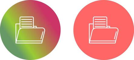 Folder Icon Design vector