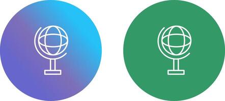 Globe Icon Design vector