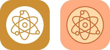 Atom Icon Design vector