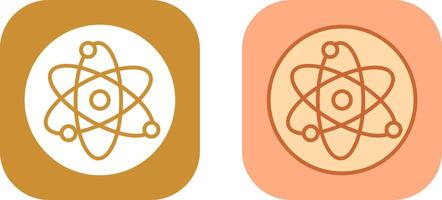 Atom Icon Design vector