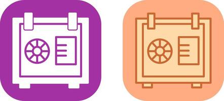 Safe Box Icon Design vector