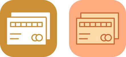 ATM Card Icon Design vector