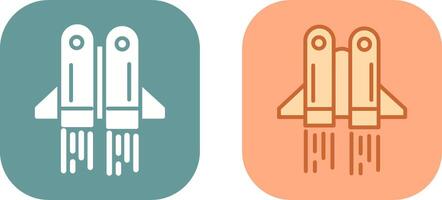 Jetpack Icon Design vector