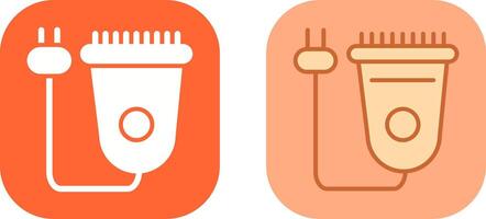 Trimmer Icon Design vector