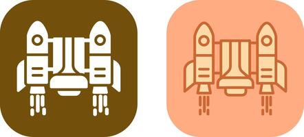 Jetpack Icon Design vector