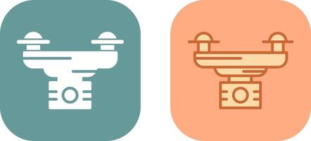 Drone Camera Icon Design vector