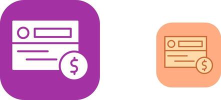 Card Payment Icon Design vector