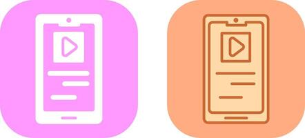 Mobile Applications Icon Design vector