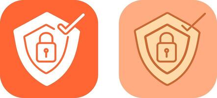 Verified Protection Icon Design vector