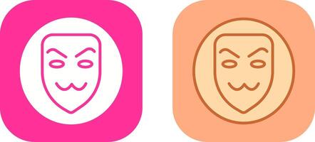 Hacker Mask Icon Design vector