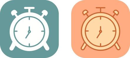 diseño de icono de reloj de alarma vector