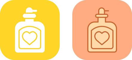 Perfume Bottle Icon Design vector