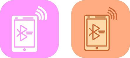 Bluetooth Icon Design vector