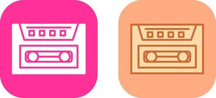 Cassette Icon Design vector