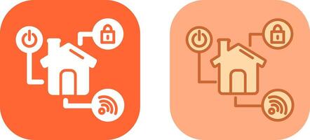 Smarthome Icon Design vector