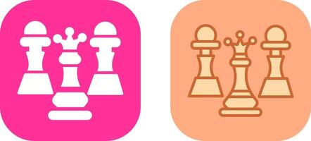 Chess Icon Design vector