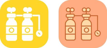 Oxygen Tank Icon Design vector