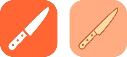 diseño de icono de cuchillo vector