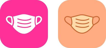 Face Mask Icon Design vector