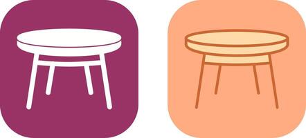 Small Table Icon Design vector