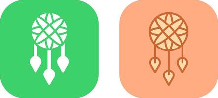 Dream Catcher Icon Design vector