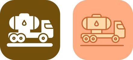 Tank Truck Icon Design vector