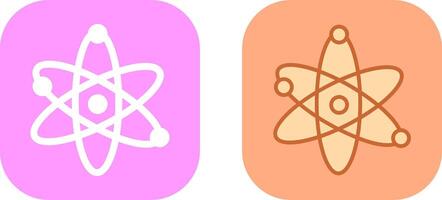 Atom Icon Design vector