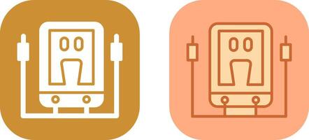 Voltmeter Icon Design vector