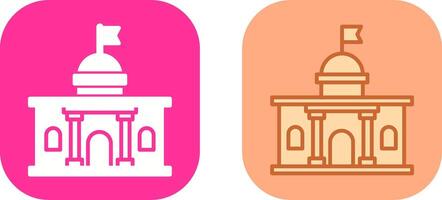 Parliament Icon Design vector