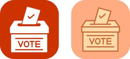 Ballot Icon Design vector