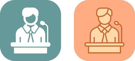 Candidate Icon Design vector