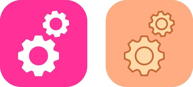 Setting Icon Design vector