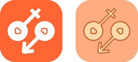 Intimacy Icon Design vector