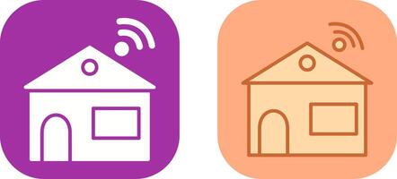 Smart Home Icon Design vector