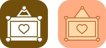 Picture Frame Icon Design vector