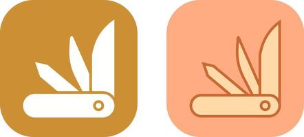 Swiss Army Knife Icon Design vector