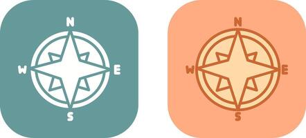 Compass Icon Design vector