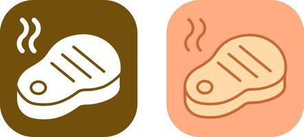 Steak Icon Design vector