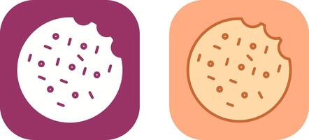 Cookie Icon Design vector