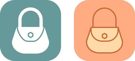 Ladies Bag Icon Design vector