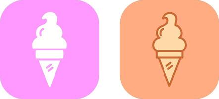 Ice Cream Icon Design vector