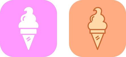 Ice Cream Icon Design vector